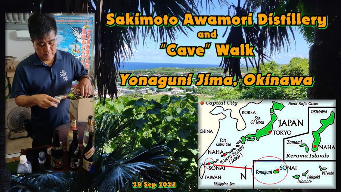 🍾Distillery & "Cave",  Yonaguni Island, Okinawa - 28 Sep 2023 - 4K🚶‍♂️