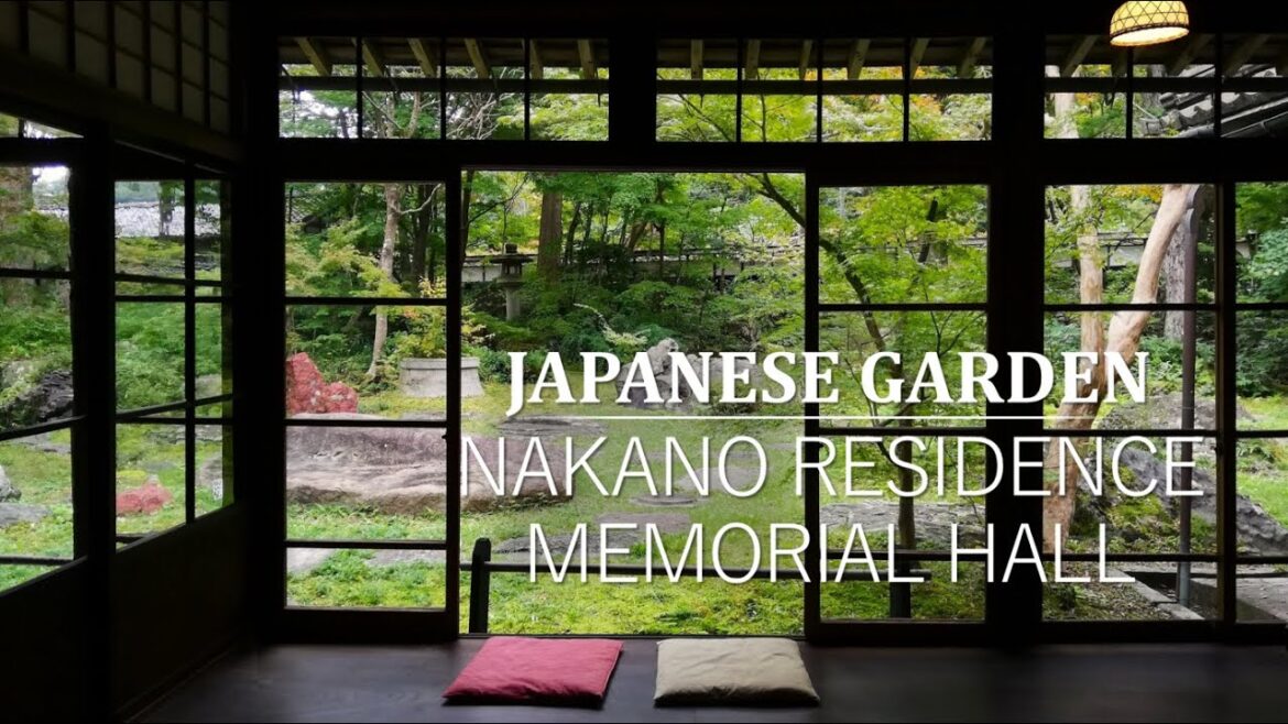 Japanese Garden in Nostalgic scene reminiscent of the early 1900s｜Nakano Residence Memorial Hall