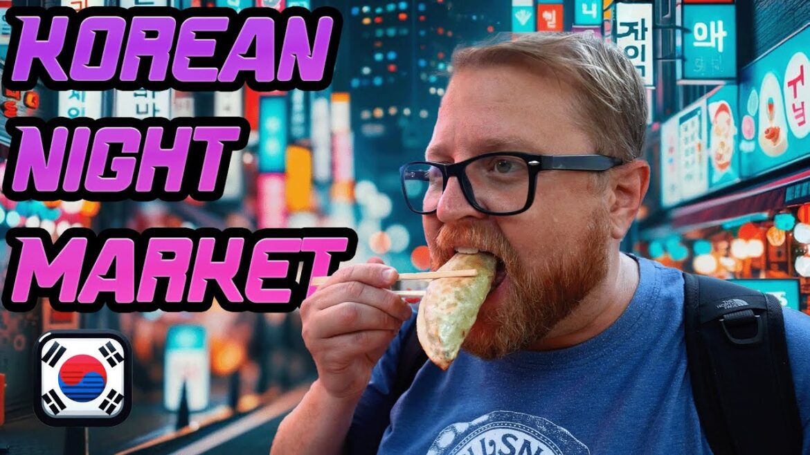 Korean STREET FOOD in Myeongdong! (Seoul, Korea)