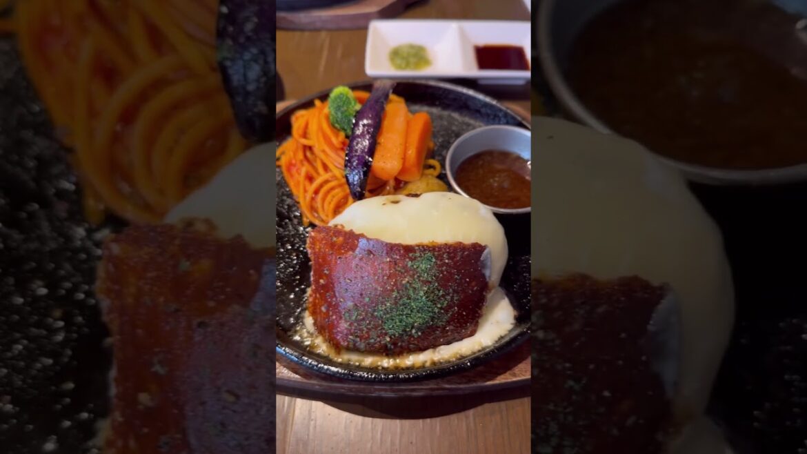 Hakodate Steak Hamburg Hige #travel #japan #hakodate