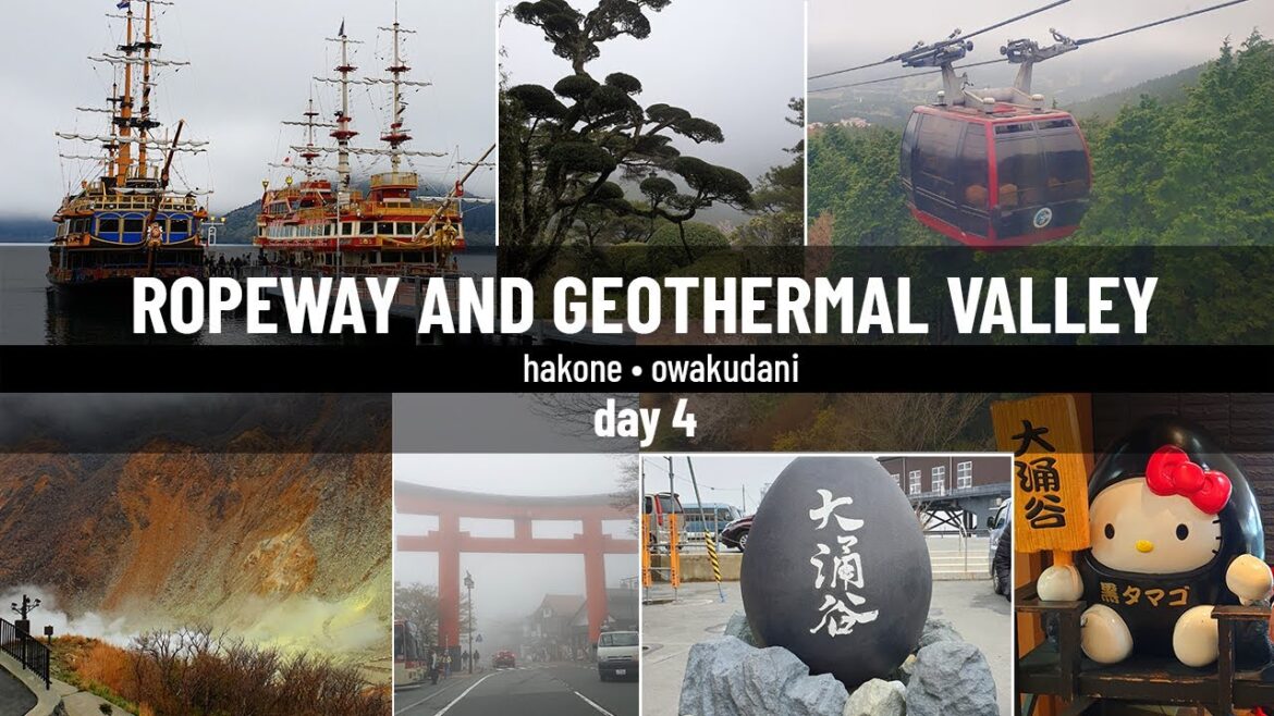 Hakone Ropeway and Owakudani Geothermal Valley – Journey through the clouds Hakone Ropeway and Owakudani Geothermal Valley - Journey through the clouds