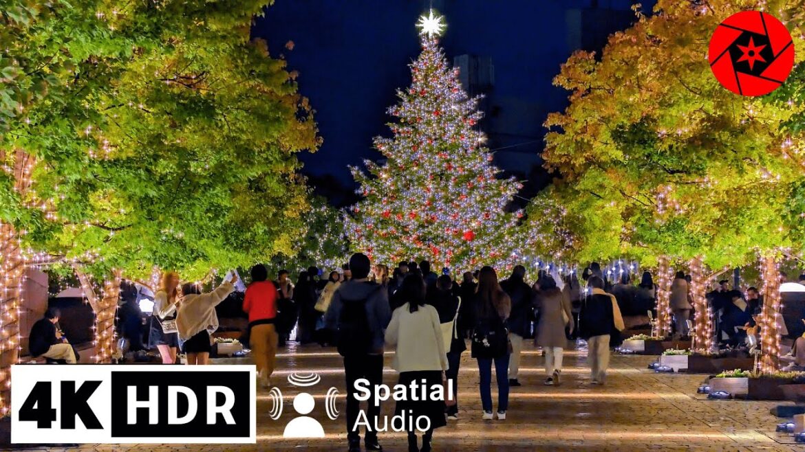 Ebisu, Tokyo Christmas Lights 2023 // 4K HDR Spatial Audio Ebisu, Tokyo Christmas Lights 2023 // 4K HDR Spatial Audio