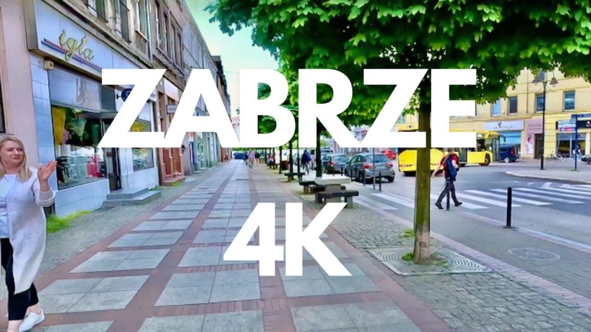 4K Walk through Zabrze 2023: A city full of discoveries awaits!