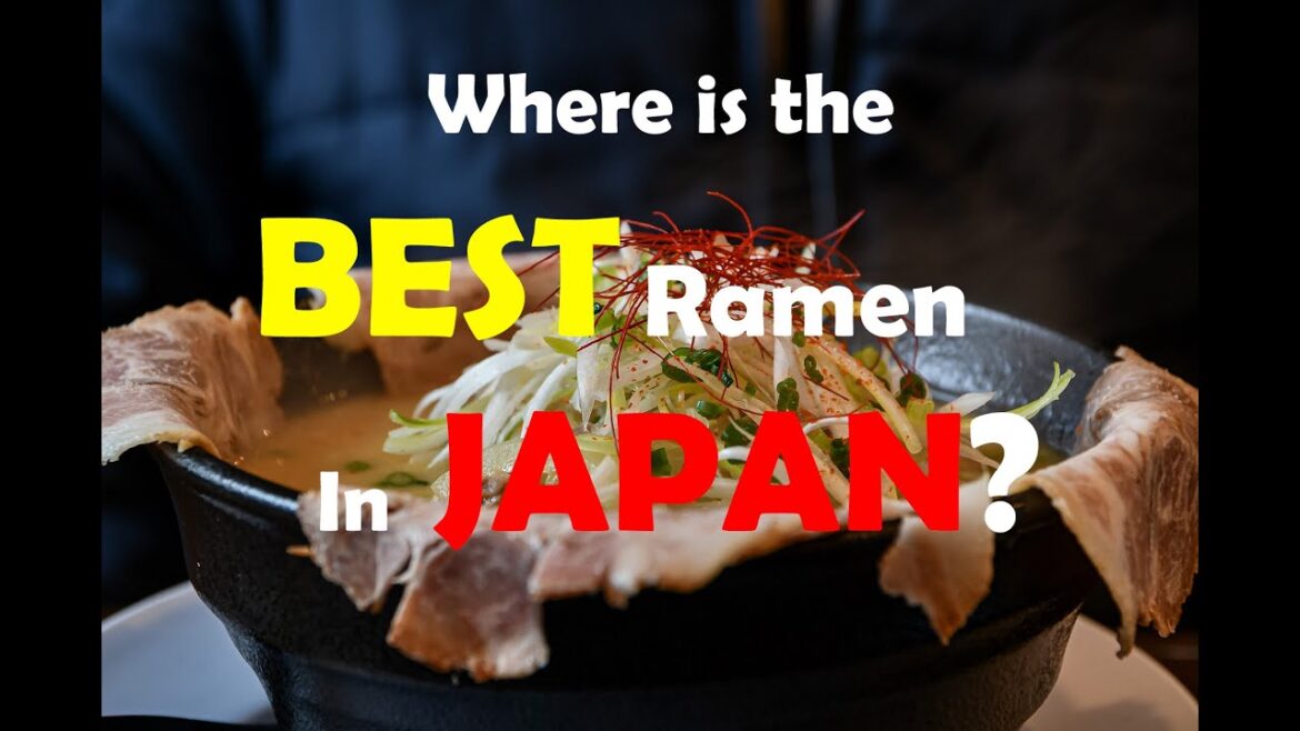 Top 5 BEST Ramen Shops in JAPAN You Should Try! (2023)