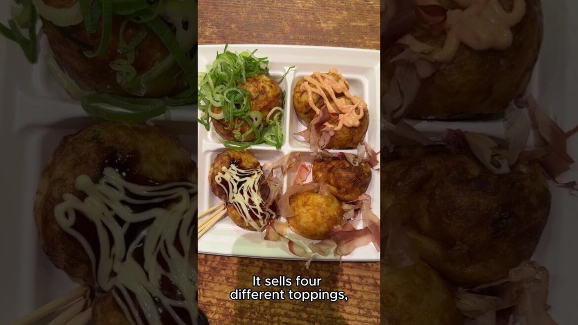 SOFT takoyaki in Osaka #shorts