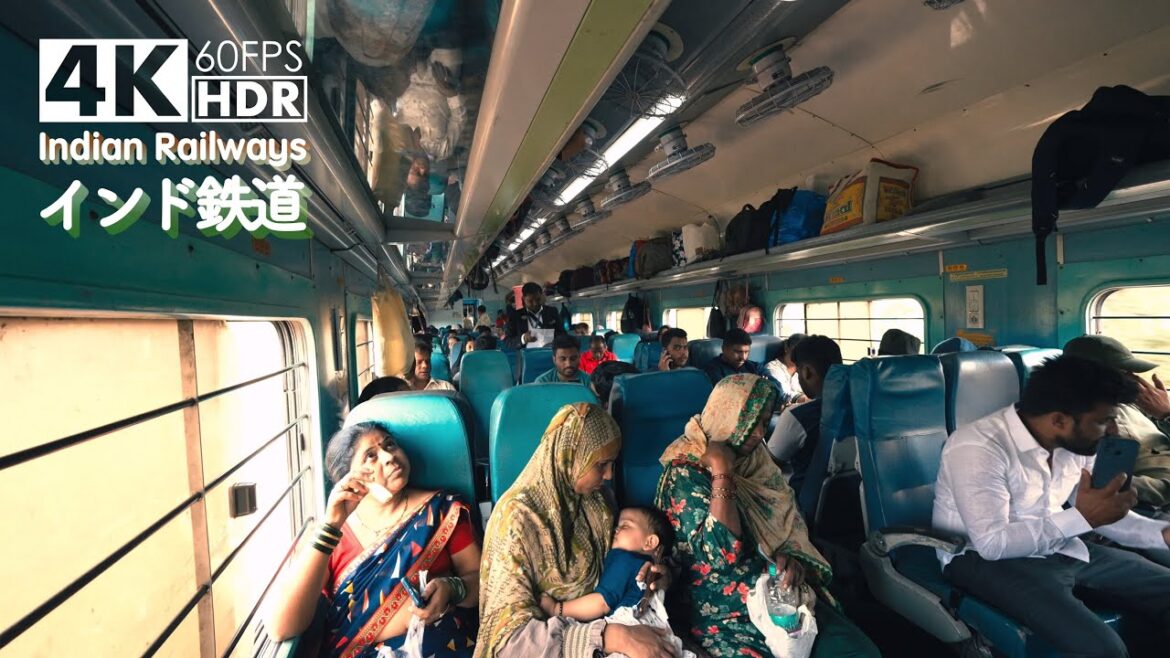 【4K HDR】Travel by Indian Railways from Mumbai to Aurangabad(Indian Ambient Sounds / SONY FX30) 【4K HDR】Travel by Indian Railways from Mumbai to Aurangabad(Indian Ambient Sounds / SONY FX30)