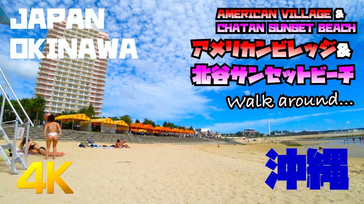 【沖縄/北谷】JAPAN OKINAWA AMERICAN VILLAGE & CHATAN SUNSET BEACH -just walking- 【アメリカンビレッジ/北谷サンセットビーチ】