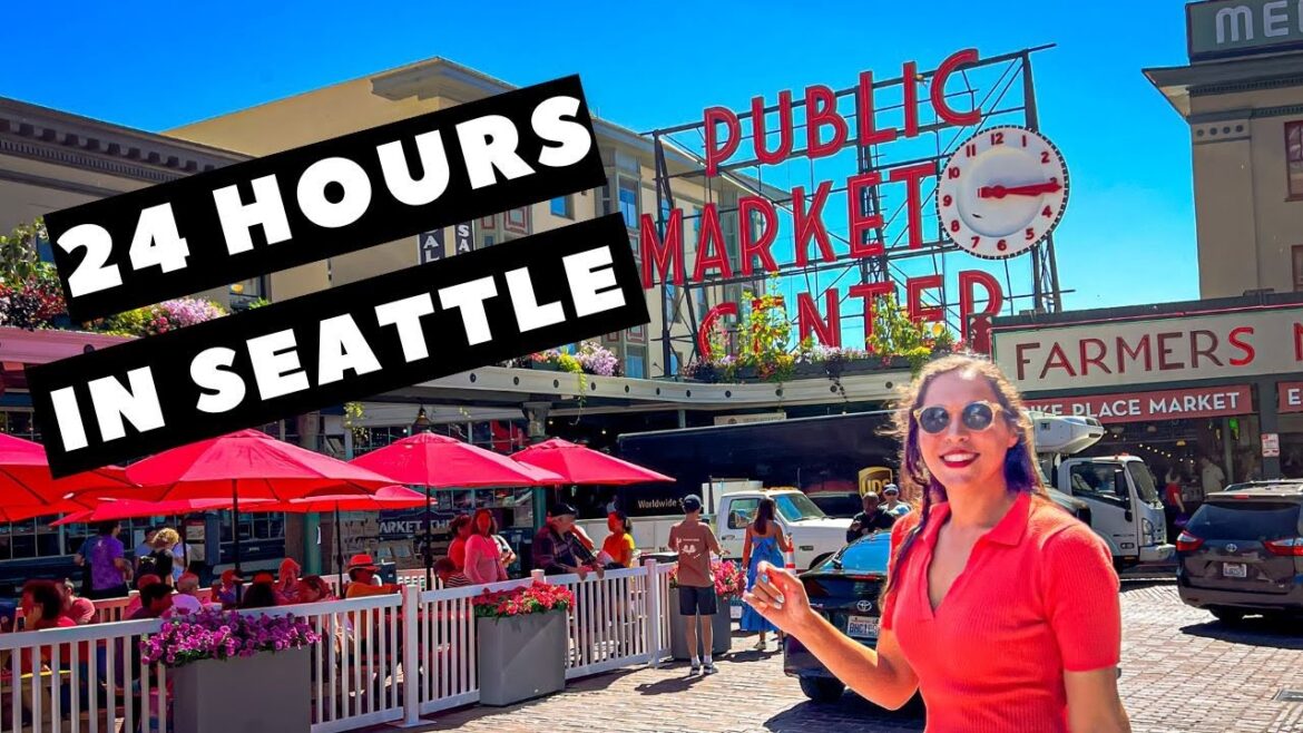 24  Hours in Seattle, Washington:Solo Travel Vlog 2023/2024| What to see, do, eat, and where to stay