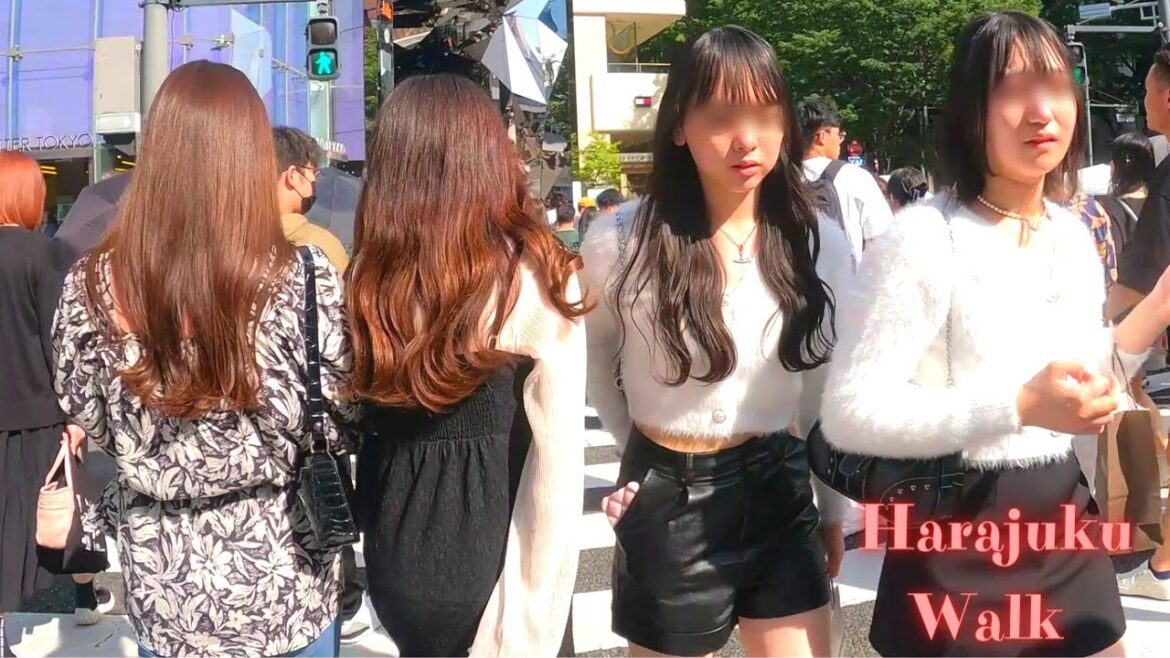Harajuku Tokyo in Japan walk tour. 【4K】5.2023-26