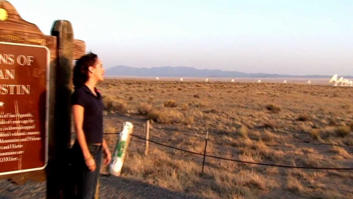 The VLA (Very Large Array) Radiotelescope in New Mexico