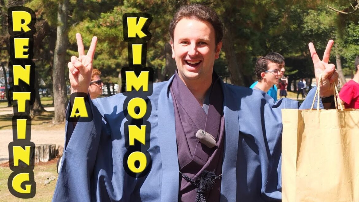 Renting a Kimono in Nara Japan