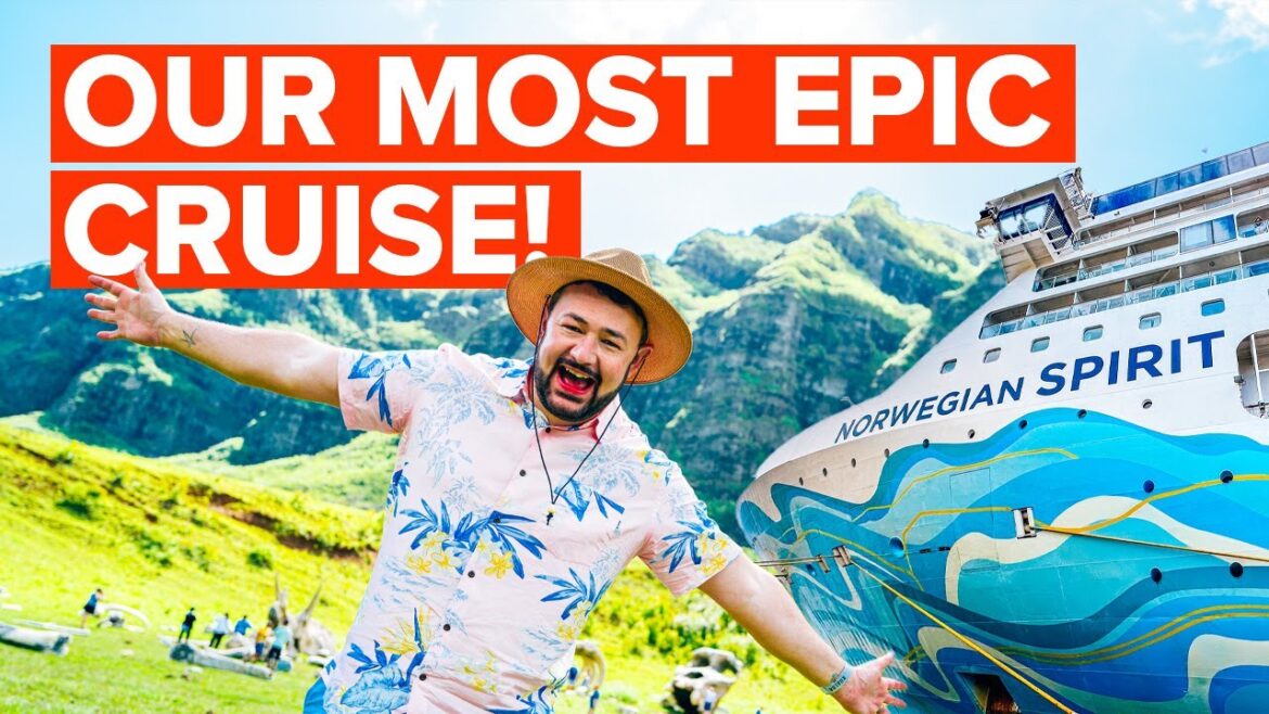 We Set Sail on a $100 Million Dollar Refurbished Cruise Ship on an Epic 16-Night Cruise! We Set Sail on a $100 Million Dollar Refurbished Cruise Ship on an Epic 16-Night Cruise!