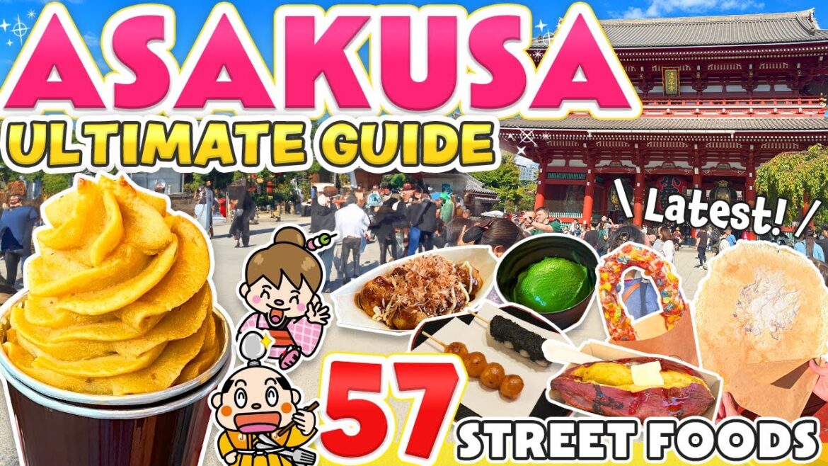 Asakusa Tokyo Latest Street Food Tour / Japan Travel Vlog Asakusa Tokyo Latest Street Food Tour / Japan Travel Vlog