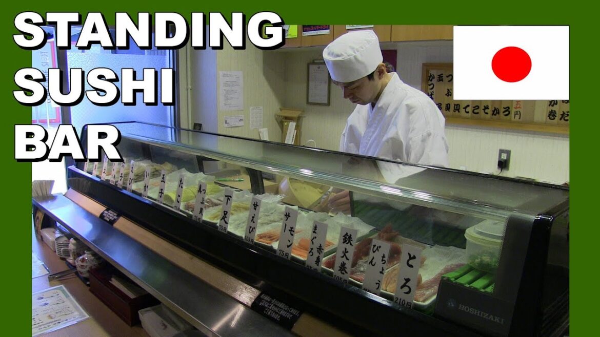 🚶♂️ Japan standing sushi bar – Walking in Japan 日本スタンディング寿司レストラン – 日本でのウォーキング 🚶♂️ Japan standing sushi bar - Walking in Japan 日本スタンディング寿司レストラン - 日本でのウォーキング