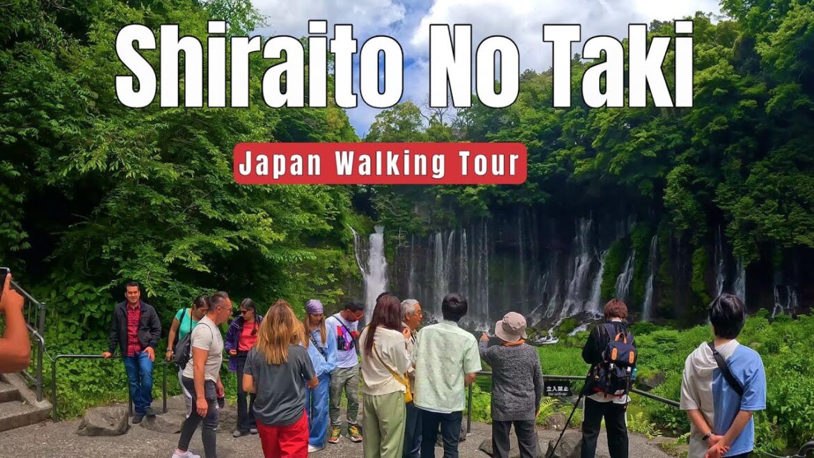 Shiraito Falls  Walking Tour -4K JAPAN- Shizuoka Fujinomiya