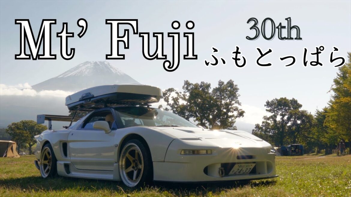 Solo car camping the feet of world heritage in japan. HONDA NSX camping travel day 30.