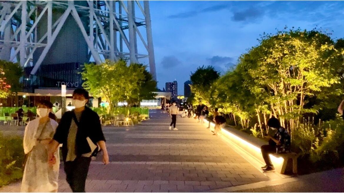 【4K】Tokyo Evening Walk - TOKYO SKYTREE (June,2021)