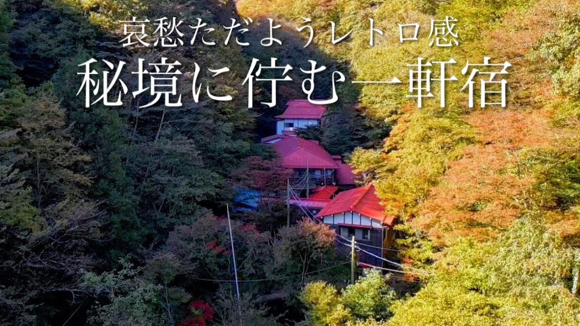 【山奥の秘湯】秘境にあるレトロ感たっぷりの温泉宿 / 源泉掛け流しの温泉とノスタルジックな旅館 / 群馬県観光スポット「霧積温泉」金湯館