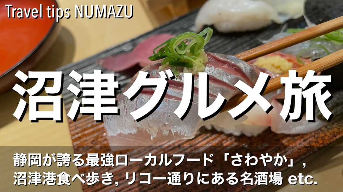 【沼津グルメ旅】静岡最強ソウルフード「炭火焼きレストランさわやか」・沼津港食べ歩き・酒場放浪記にも登場した名酒場 etc.人気の観光スポットをご紹介 [4K]