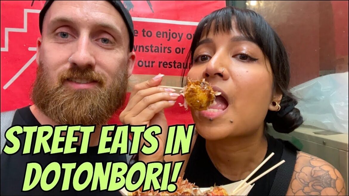 We ate SO much food in Dotonbori, Osaka, Japan 🇯🇵 We ate SO much food in Dotonbori, Osaka, Japan 🇯🇵
