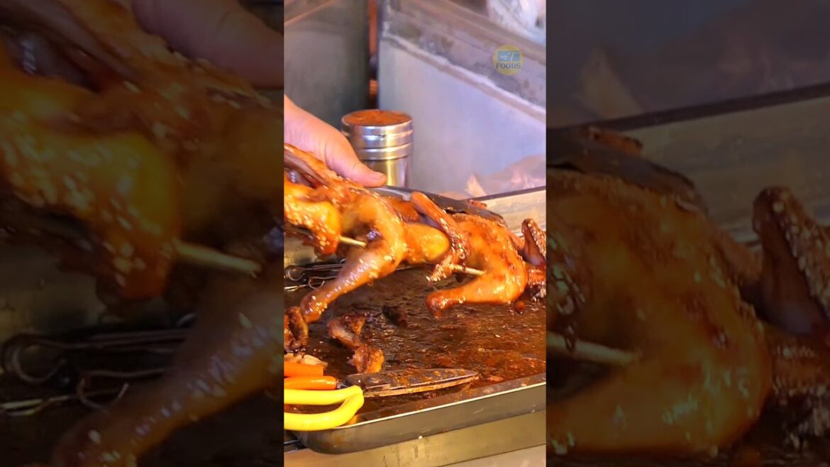 Grilled Chicken ❤️❤️ #shorts #streetfood Grilled Chicken ❤️❤️ #shorts #streetfood