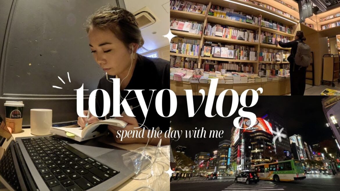 Day in my life working & reading in Tokyo, Japan! | vlogmas day 1 Day in my life working & reading in Tokyo, Japan! | vlogmas day 1