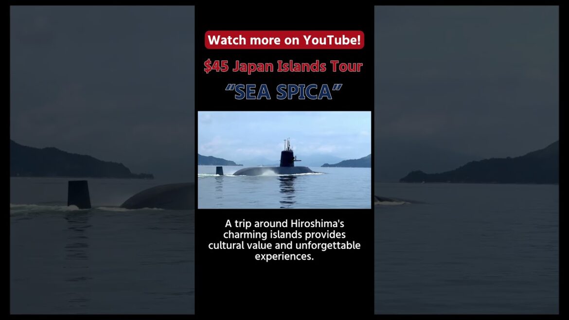 【SEA SPICA】$45 Japan Charming Islands Tour #shorts #japan #ship