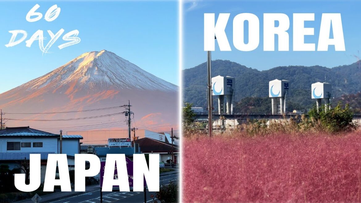 60 Days in Asia: My Unforgettable Trip Through Korea and Japan!