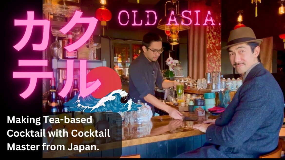 Making Tea Cocktail at Old Asia Teahouse in Beaverton, Oregon. Making Tea Cocktail at Old Asia Teahouse in Beaverton, Oregon.