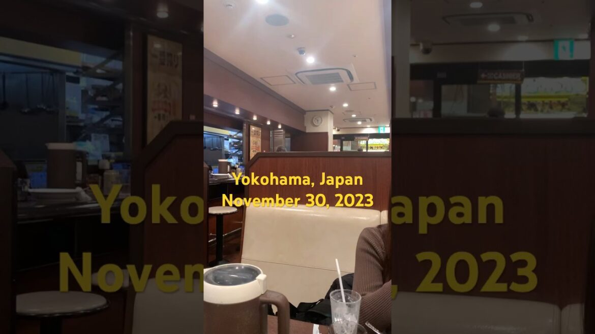 Curry restaurant in Yokohama #travel #japanwalker #japanesecity #japan #vlog #yokohama