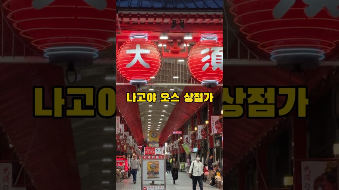 나고야 오스 상점가에는 뭐가 있을까?