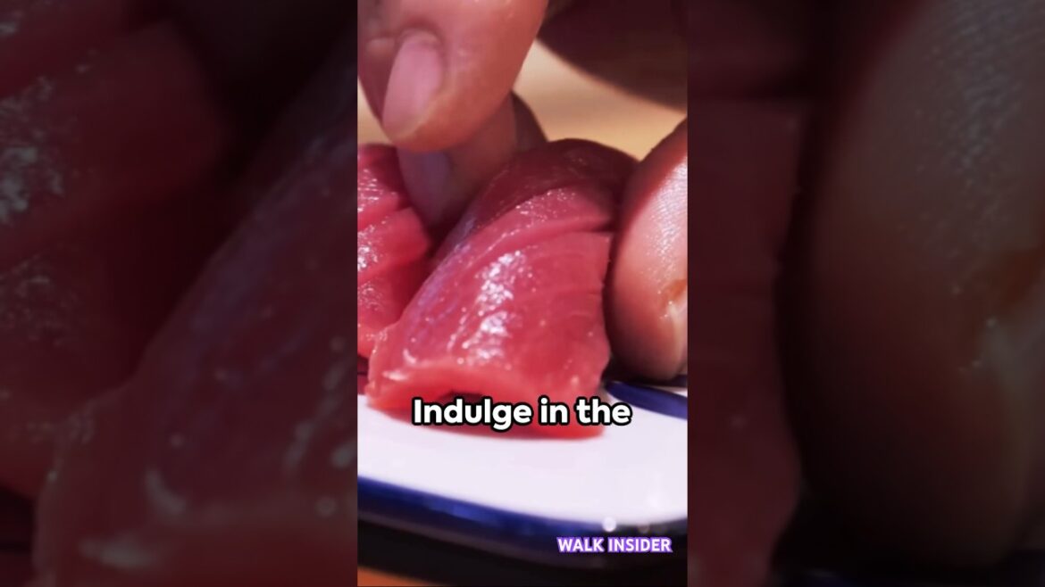 Sushi Delight A glimpse into Osaka #sushi #osaka #japan