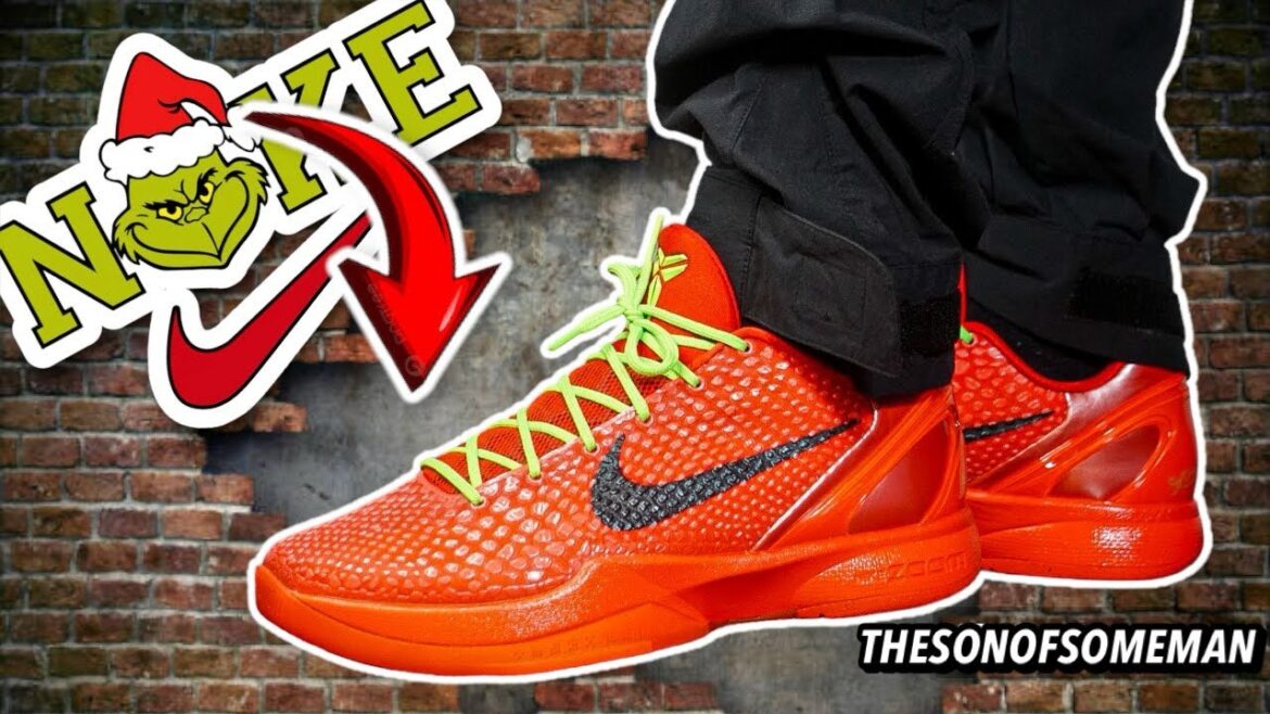 WHO HIT the Shock Drop today!! THE 2023 KOBE PROTRO 6 "REVERSE GRINCH" IN HAND & ON FOOT REVIEW