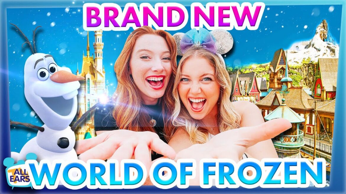 INSIDE Disney's NEW Frozen Land in Hong Kong Disneyland!