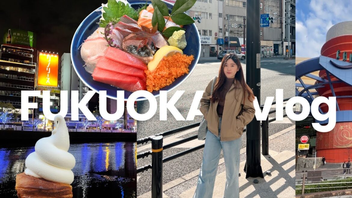 福岡快閃DAY 2🇯🇵 一日食6餐！1300Yen抵食海鮮丼 🍣 2500Yen 燒肉拼盤🐮丨博多運河城最新Alpen Fukuoka 露營+足球用品丨日本福岡2023