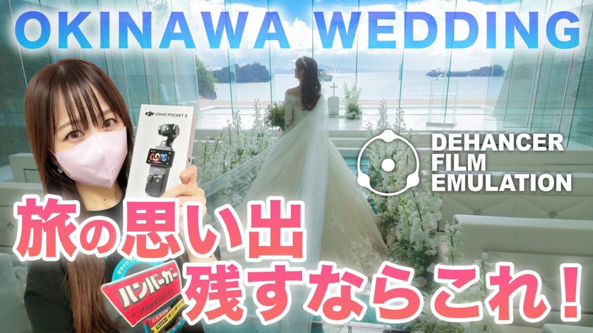【沖縄💒結婚式】一生の思い出になりました!旅行の写真や映像を簡単にフィルムルックに残そう!Dehancer × DJI Osmo Pocket 3 【沖縄💒結婚式】一生の思い出になりました!旅行の写真や映像を簡単にフィルムルックに残そう!Dehancer × DJI Osmo Pocket 3