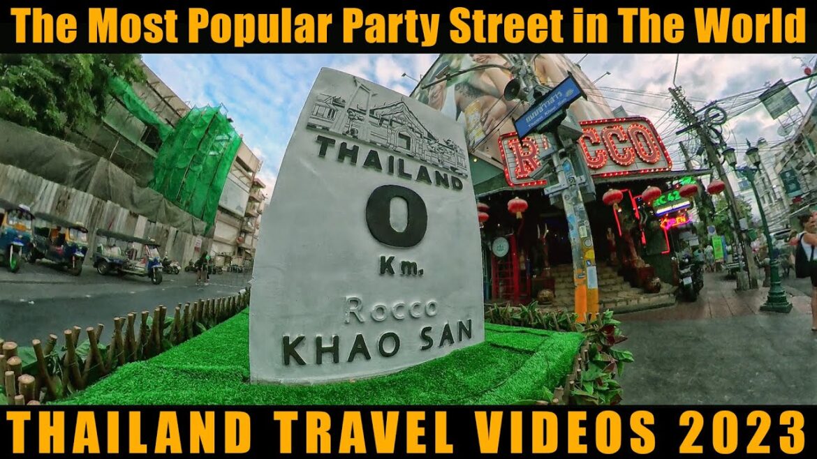 The Most Popular Party Street in The World: Khaosan Road Night Walking Tour | Nightlife of Bangkok The Most Popular Party Street in The World: Khaosan Road Night Walking Tour | Nightlife of Bangkok