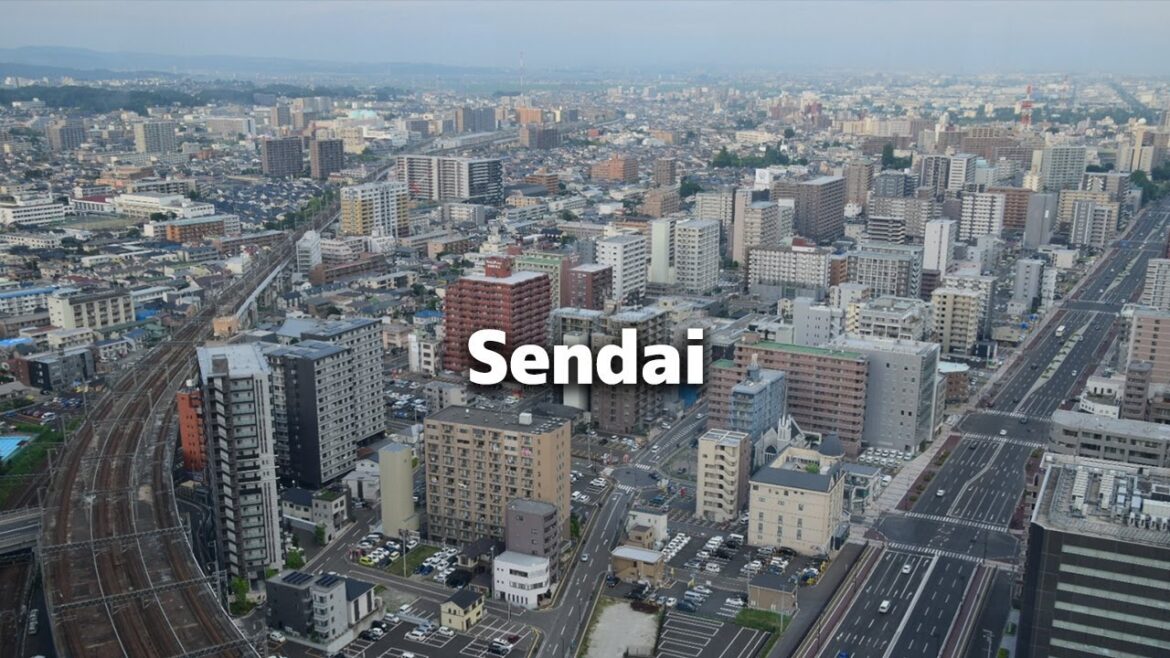 Sendai, Miyagi, Japan | Downtown walk, top views and zunda!