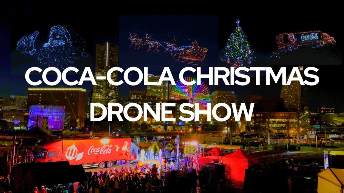 【4K HDR🇯🇵】Coca-Cola Christmas Drone Show “The Flying Christmas Truck” @Yokohama Red Brick Warehouse 【4K HDR🇯🇵】Coca-Cola Christmas Drone Show "The Flying Christmas Truck" @Yokohama Red Brick Warehouse