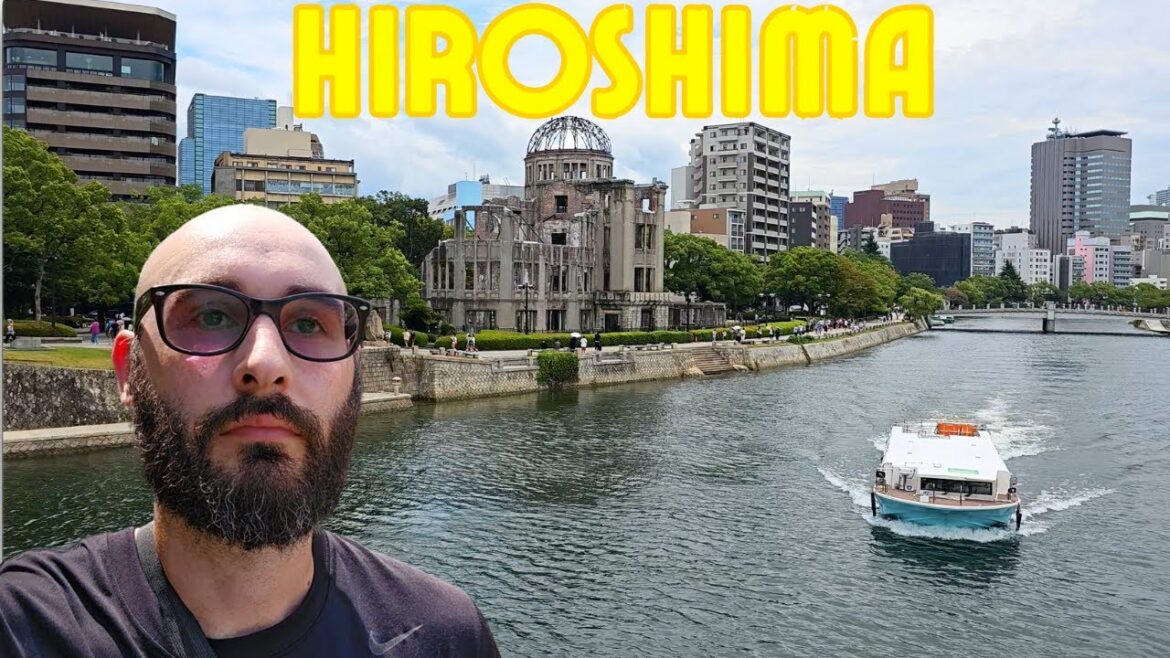 I Walked Around Hiroshima Peace Memorial Park, JAPAN