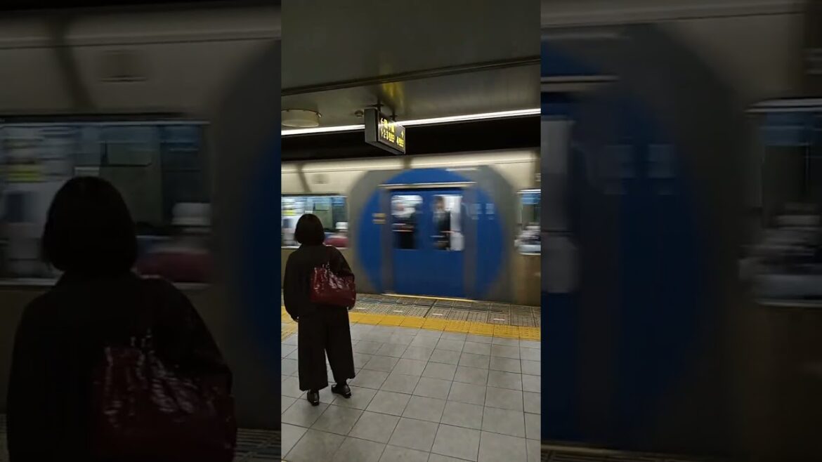 តោះជិះរថភ្លើងក្រោមដី, let's get in train, downtown Japan,  #traveling #automobile #foryou