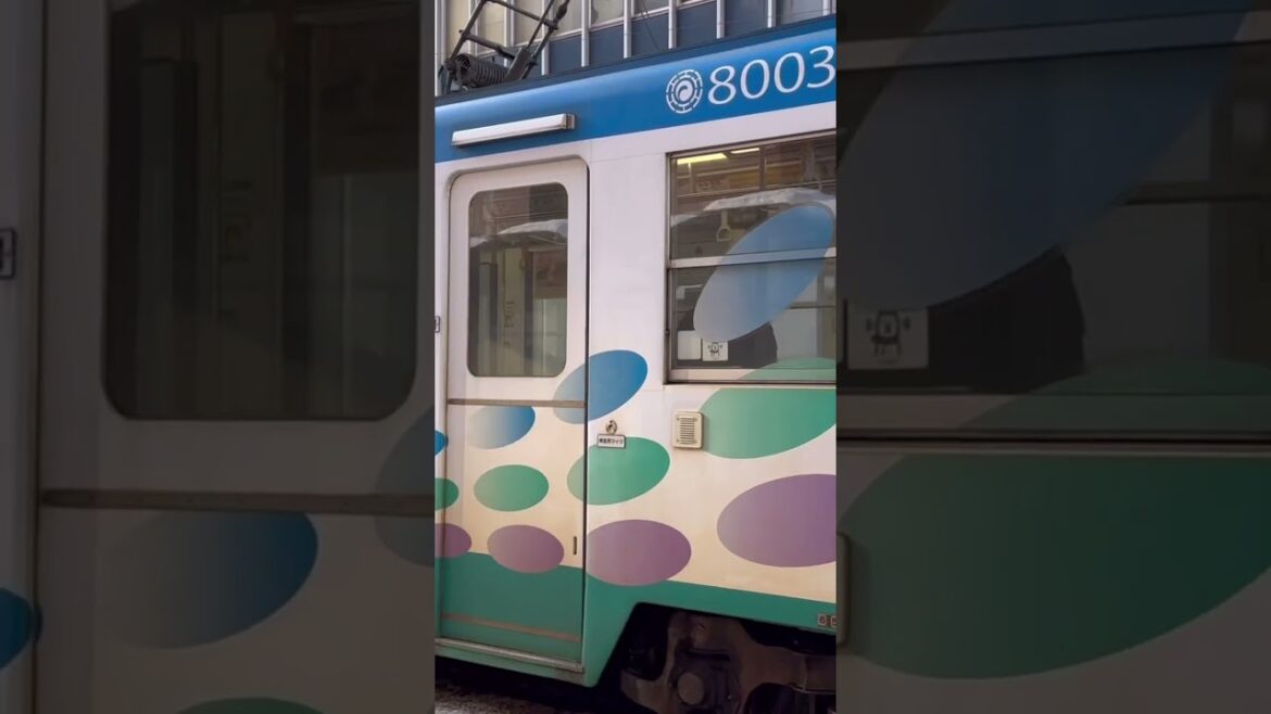 Hakodate tram 🚃 #japan #travel #tram #train