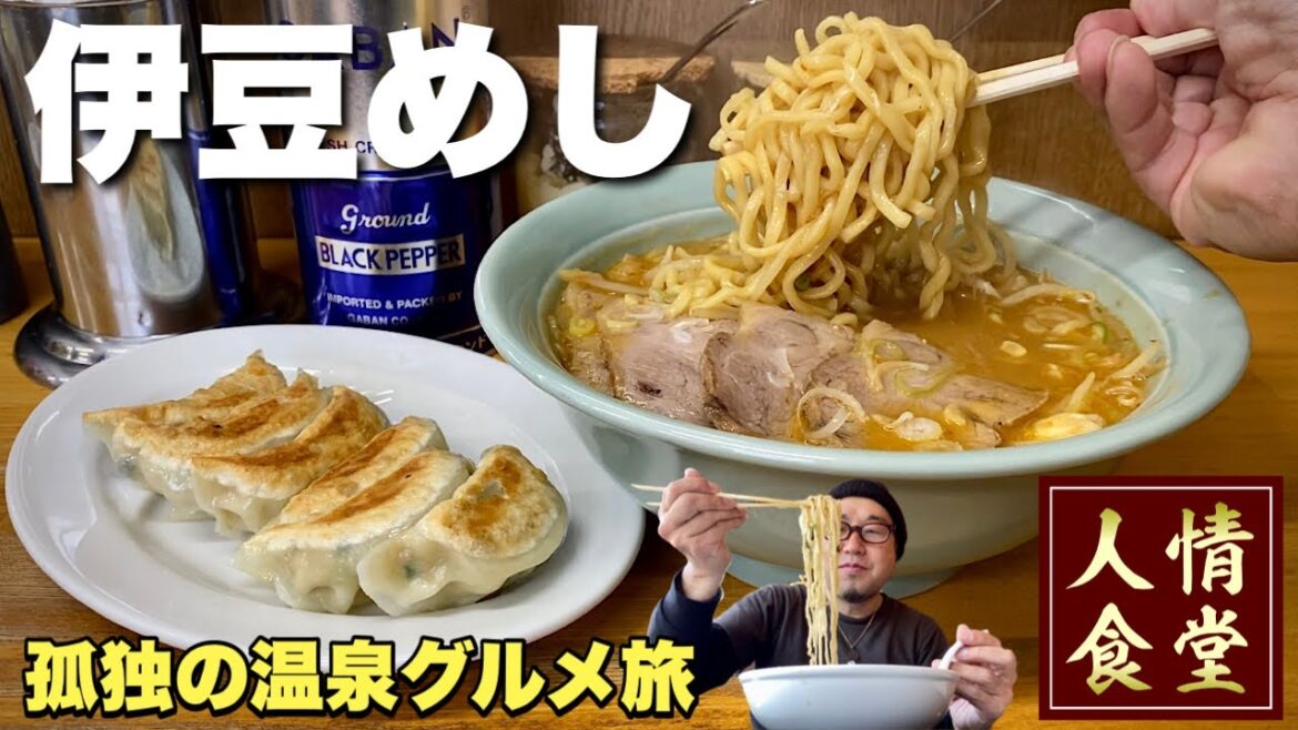 伊豆旅行4軒巡り【おっさん50歳グルメ旅】老舗家系ラーメン拘りの一杯！伊東温泉『飯テロ』わかば/吉田家/はつかの/石舟庵/静岡県伊東市/Iekei Ramen Izu Ito Onsen