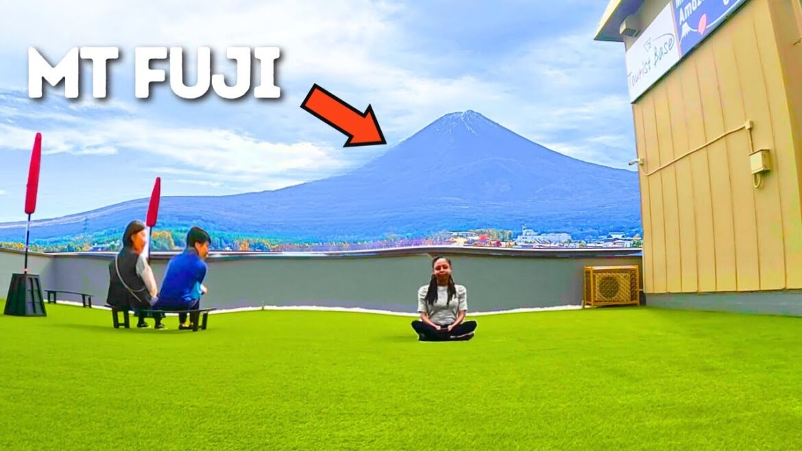 Best Places to See Mount Fuji? | Day Trip from Tokyo | Black in Japan Vlog | Learn Japanese