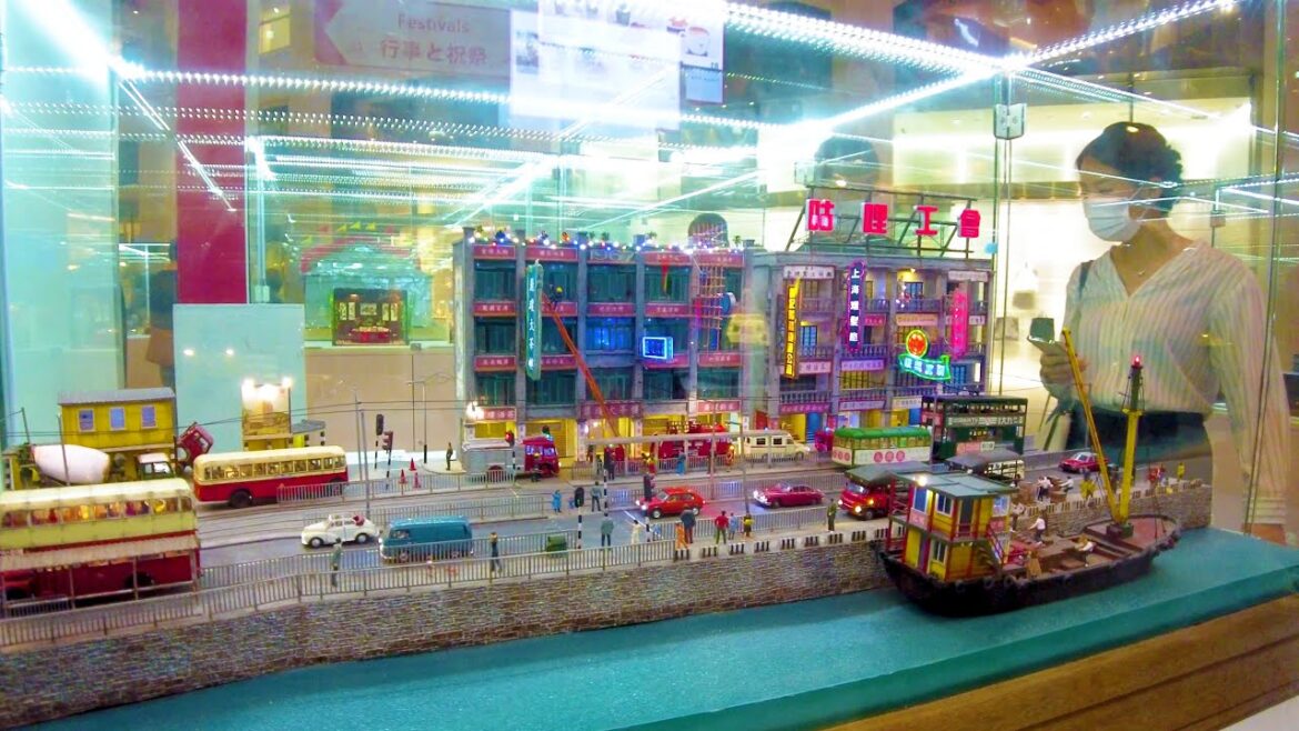 Tokyo Station. "Hong Kong Miniature Exhibition" is being held♪💖4K ASMR non-stop 1 hour 07 minutes