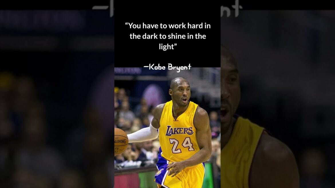 Kobe Bryant: The Mentality of A Champion  | Motivational Quotes #shorts
