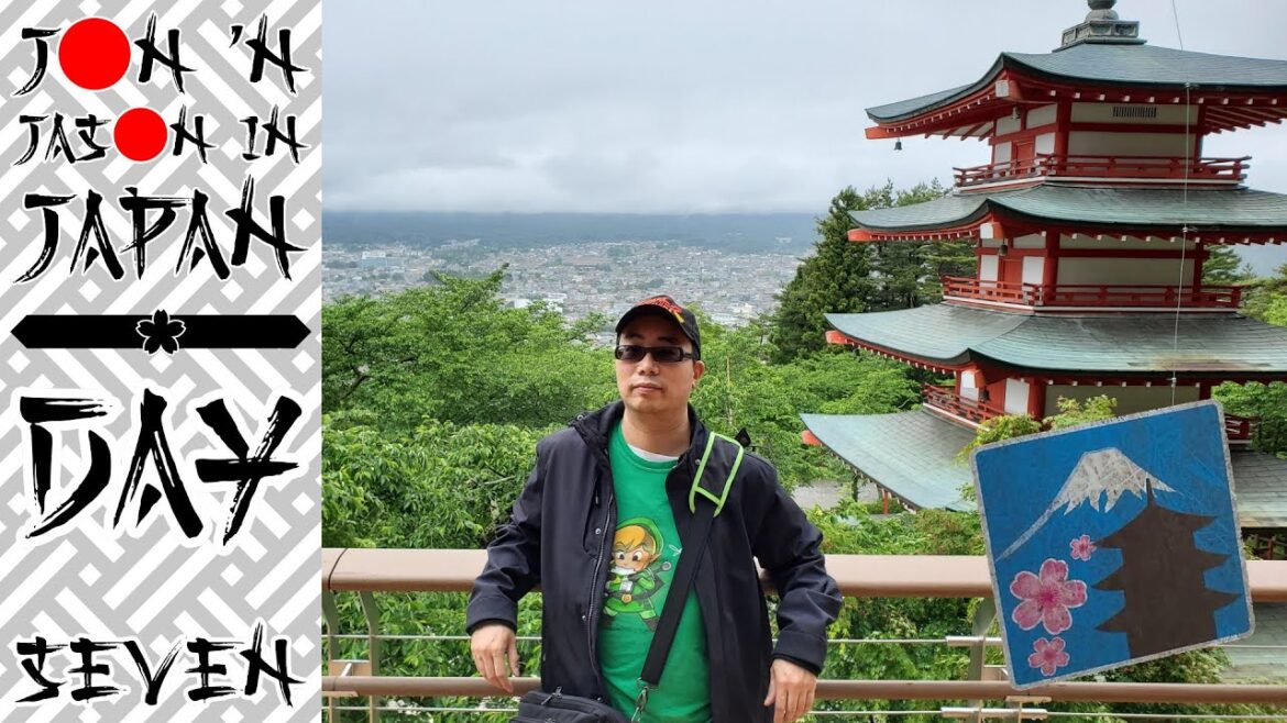 JnJiJ Day 7: Chureito Pagoda, 2D Café, Kura Sushi: Fuji & Foodies #japan #fujiyoshida #tokyo #japan
