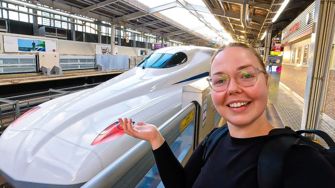 Catching the Shinkansen Bullet Train from Tokyo to Osaka, Japan π―π΅ Catching the Shinkansen Bullet Train from Tokyo to Osaka, Japan π―π΅