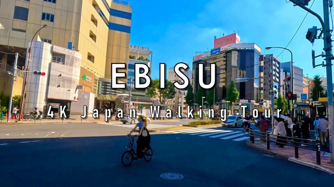 4K Japan walking tour in Ebisu November 2023 4K Japan walking tour in Ebisu November 2023