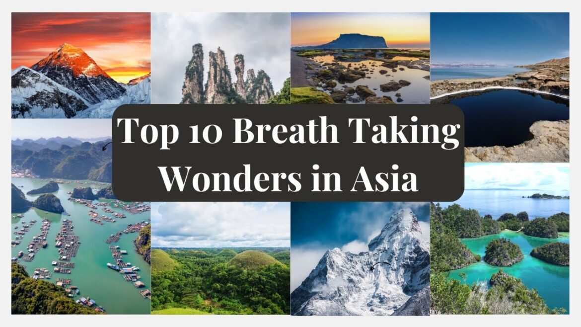 Top 10 Breathtaking Natural Wonders in Asia | Top 10